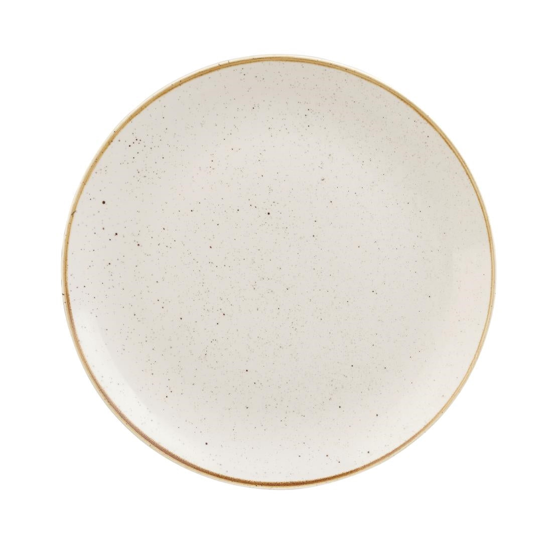 DS497 Churchill Stonecast Deep Coupe Plates Barley White 280mm (Pack of 12) JD Catering Equipment Solutions Ltd