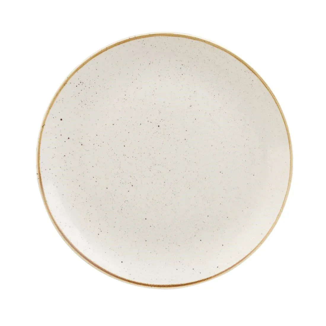 DS497 Churchill Stonecast Deep Coupe Plates Barley White 280mm (Pack of 12) - JD Catering Equipment Solutions Ltd