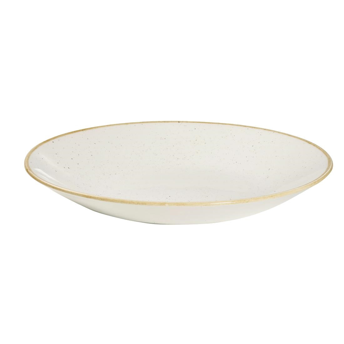 DS497 Churchill Stonecast Deep Coupe Plates Barley White 280mm (Pack of 12) JD Catering Equipment Solutions Ltd