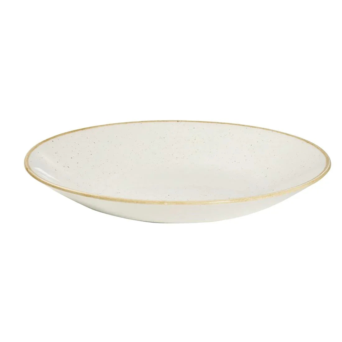 DS497 Churchill Stonecast Deep Coupe Plates Barley White 280mm (Pack of 12) - JD Catering Equipment Solutions Ltd