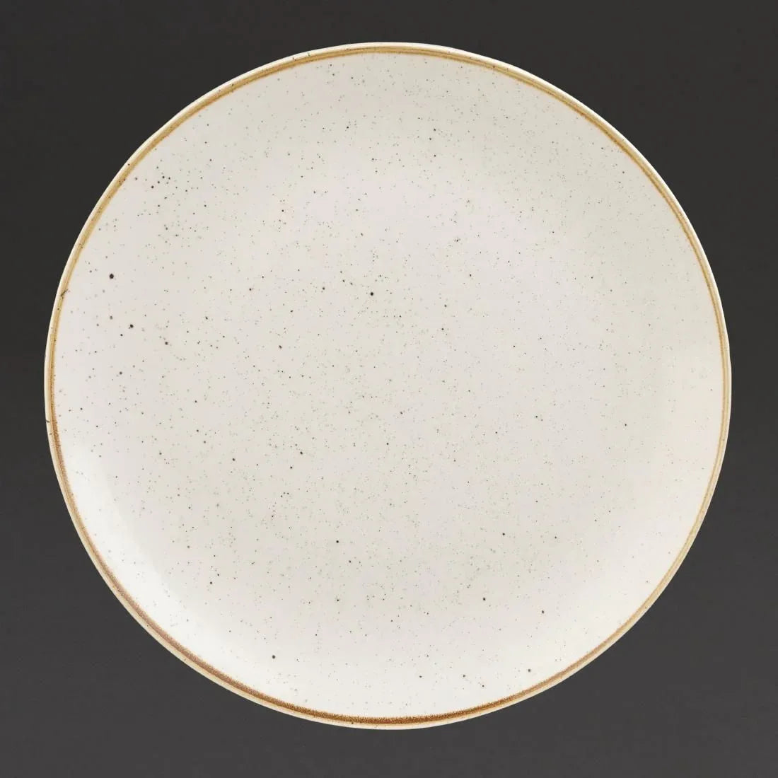 DS497 Churchill Stonecast Deep Coupe Plates Barley White 280mm (Pack of 12) - JD Catering Equipment Solutions Ltd