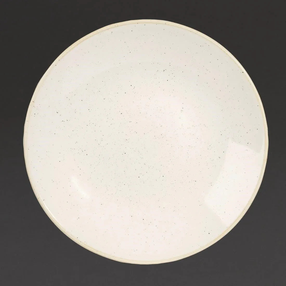 DS498 Churchill Stonecast Deep Coupe Plates Barley White 240mm (Pack of 12) - JD Catering Equipment Solutions Ltd