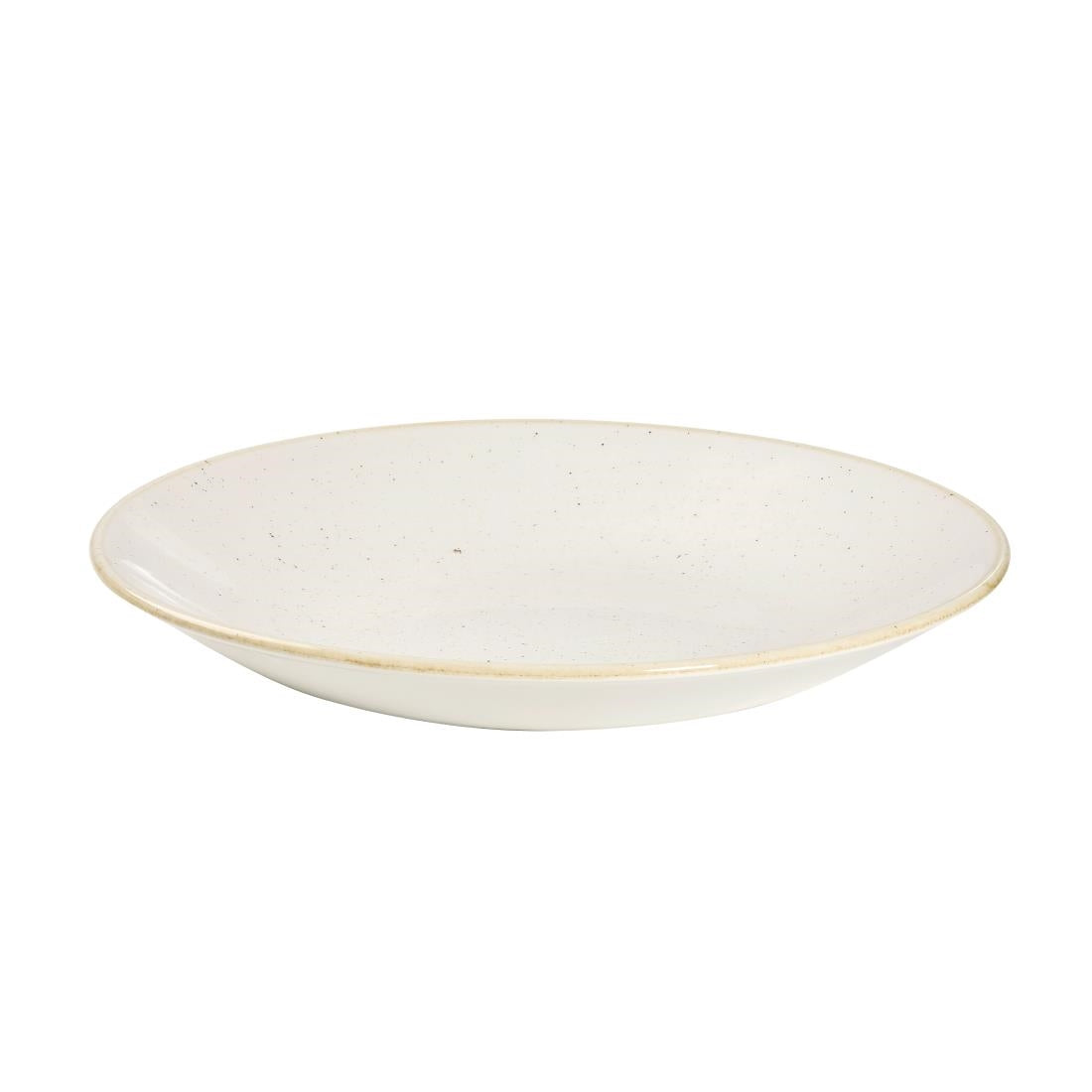 DS498 Churchill Stonecast Deep Coupe Plates Barley White 240mm (Pack of 12) JD Catering Equipment Solutions Ltd