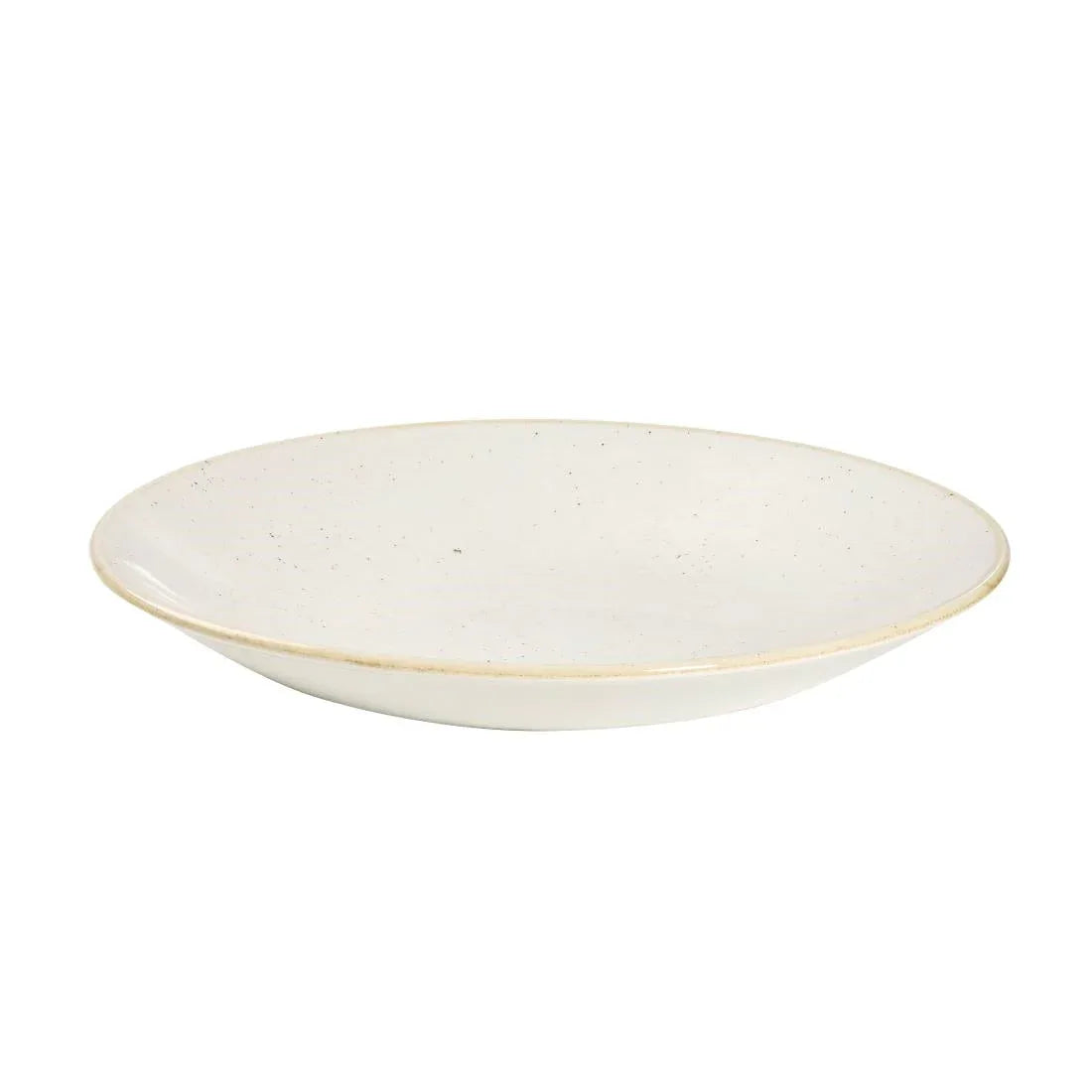 DS498 Churchill Stonecast Deep Coupe Plates Barley White 240mm (Pack of 12) - JD Catering Equipment Solutions Ltd