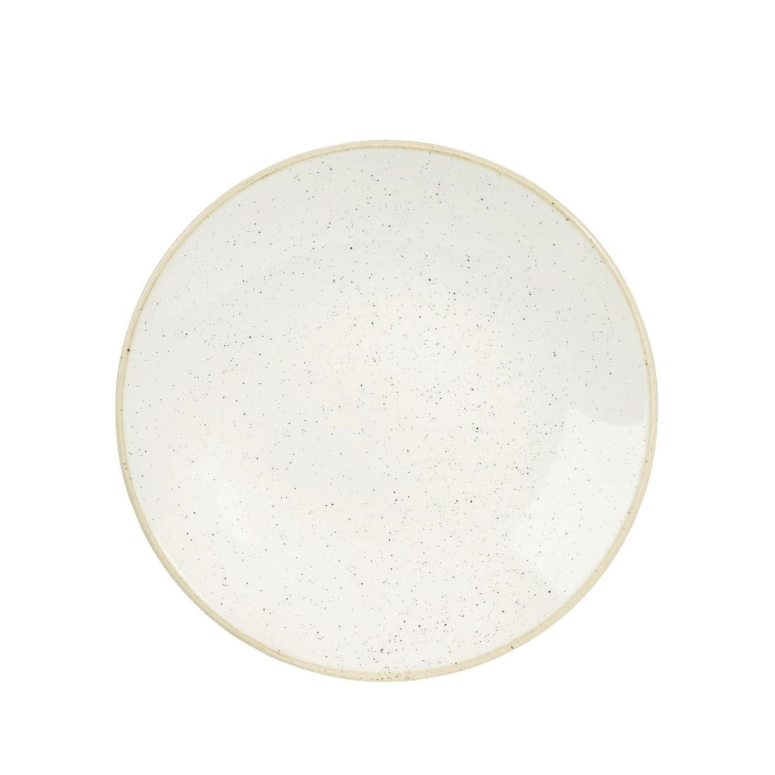 DS499 Churchill Stonecast Deep Coupe Plates Barley White 220mm (Pack of 12) JD Catering Equipment Solutions Ltd