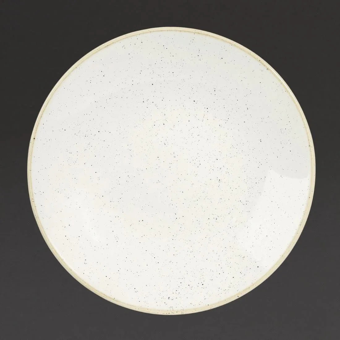 DS499 Churchill Stonecast Deep Coupe Plates Barley White 220mm (Pack of 12) - JD Catering Equipment Solutions Ltd