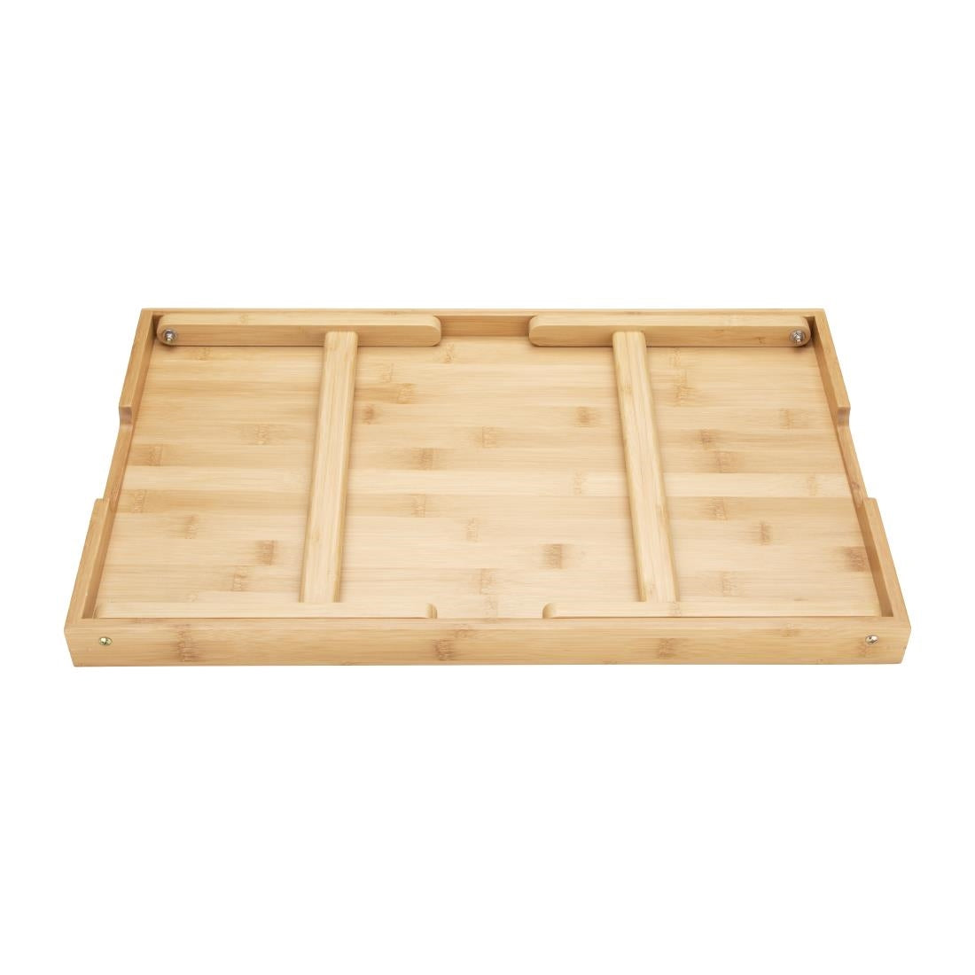 DT433 Olympia Bamboo Room Service Tray 625x315x215mm JD Catering Equipment Solutions Ltd