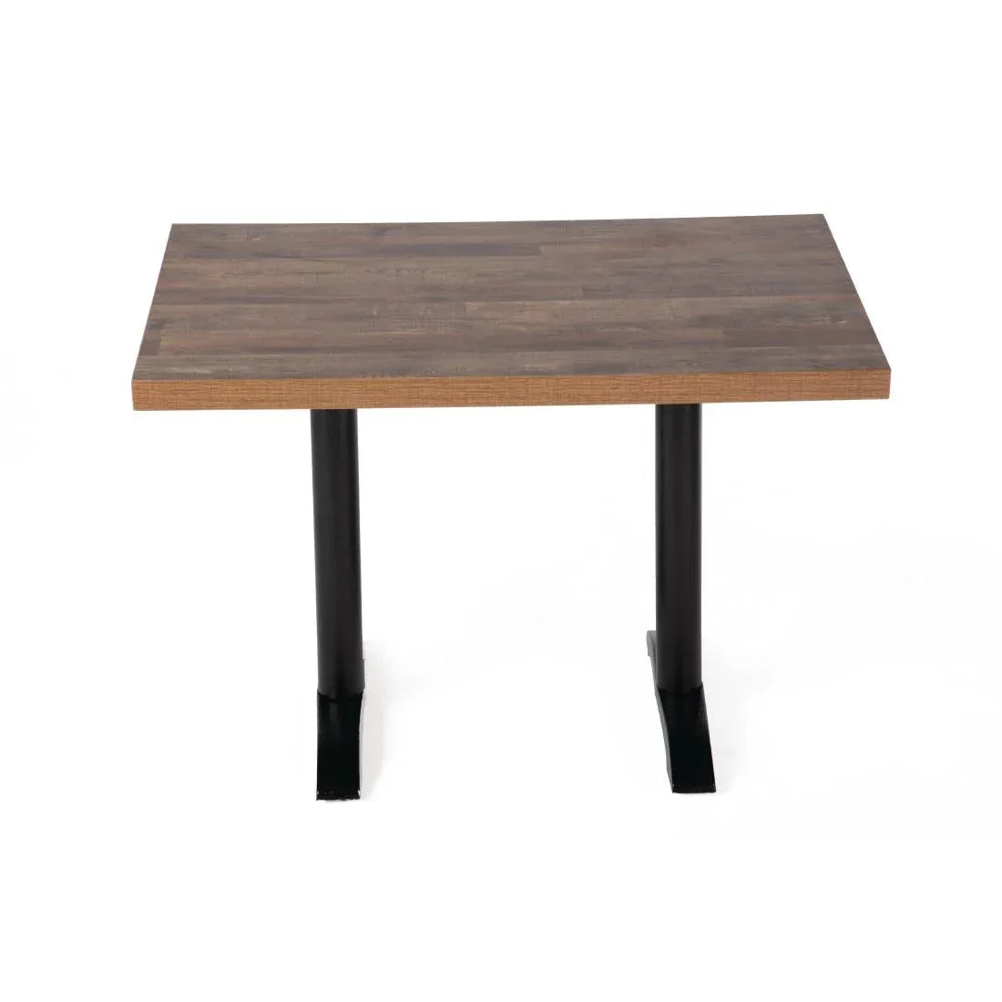 DT440 Bolero Pre-Drilled Rectangular Table Top Urban Dark 1100(W) x 700(D)mm - JD Catering Equipment Solutions Ltd