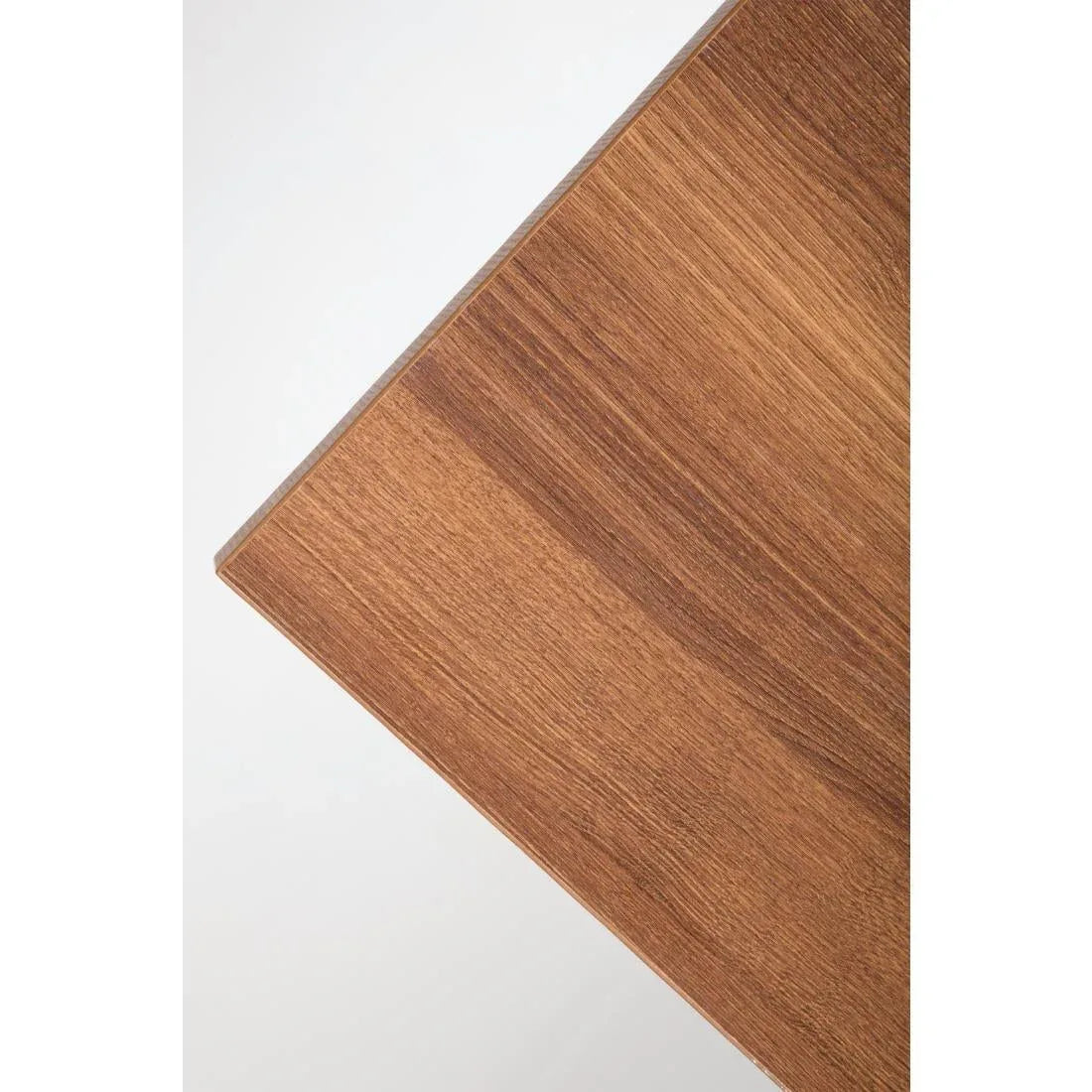 DT442 Bolero Pre-drilled Rectangular Table Top Rustic Oak 1100(W) x 700(D)mm - JD Catering Equipment Solutions Ltd