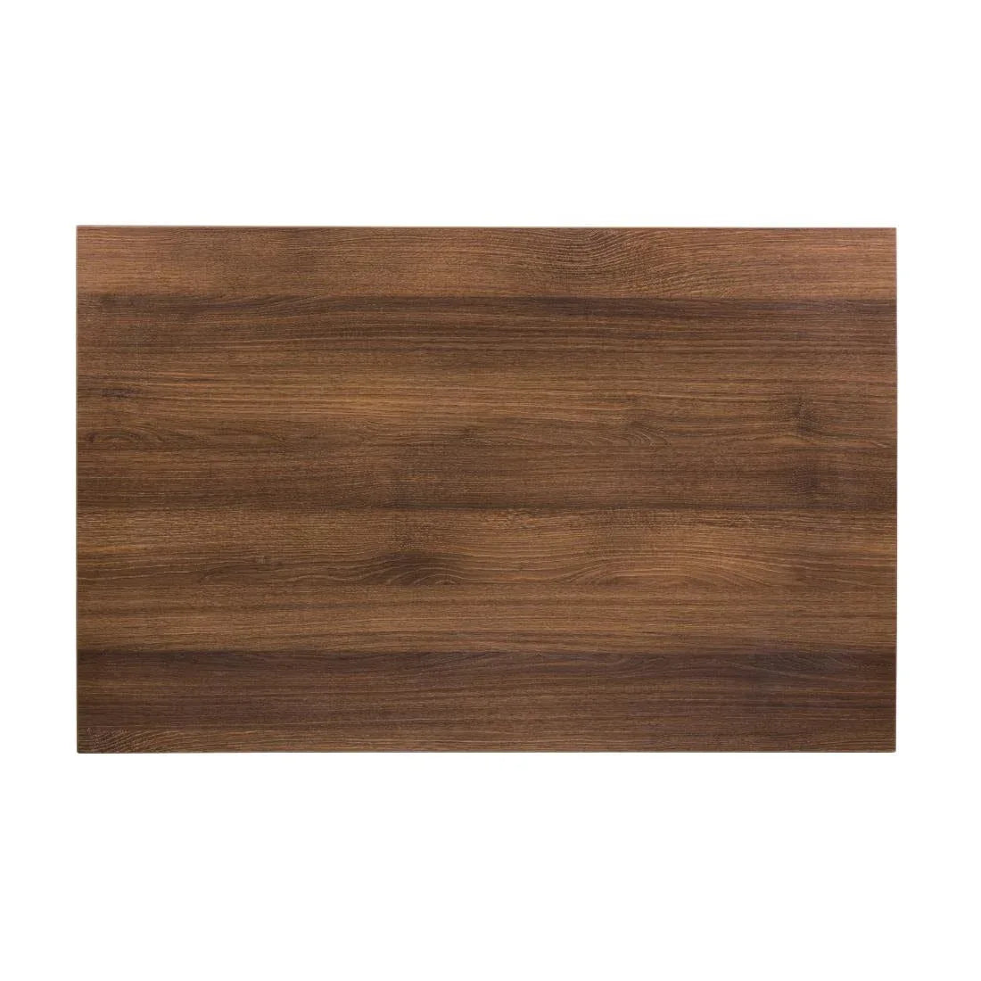 DT442 Bolero Pre-drilled Rectangular Table Top Rustic Oak 1100(W) x 700(D)mm - JD Catering Equipment Solutions Ltd
