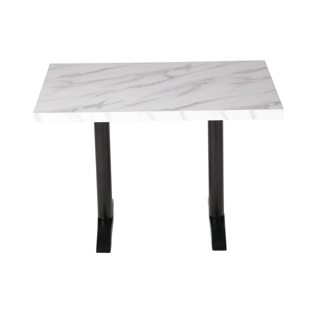 DT447 Bolero Pre-Drilled Rectangular Table Top Marble Effect 700mm - JD Catering Equipment Solutions Ltd