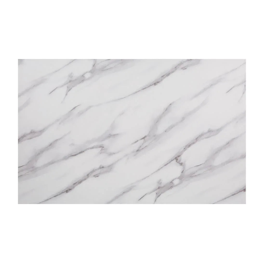 DT447 Bolero Pre-Drilled Rectangular Table Top Marble Effect 700mm - JD Catering Equipment Solutions Ltd