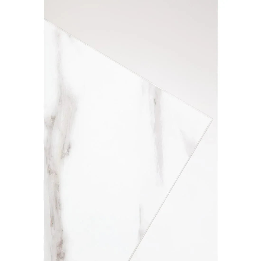 DT447 Bolero Pre-Drilled Rectangular Table Top Marble Effect 700mm - JD Catering Equipment Solutions Ltd