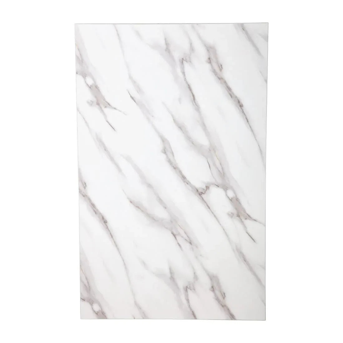 DT447 Bolero Pre-Drilled Rectangular Table Top Marble Effect 700mm - JD Catering Equipment Solutions Ltd