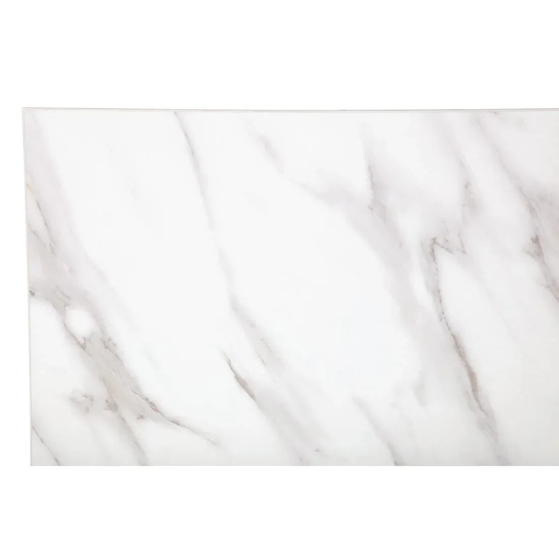 DT447 Bolero Pre-Drilled Rectangular Table Top Marble Effect 700mm - JD Catering Equipment Solutions Ltd