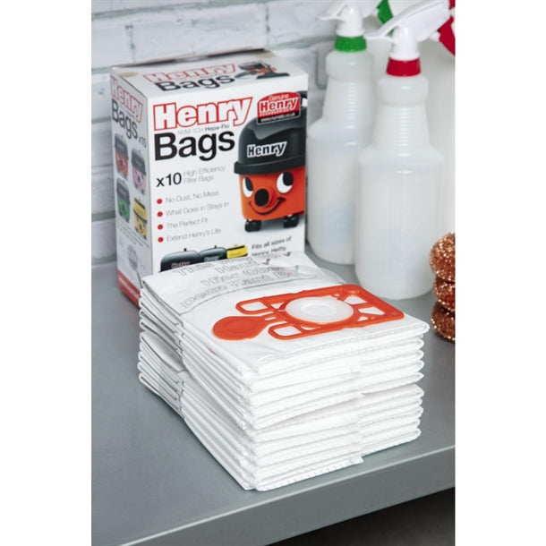 DW159 Numatic Henry Replacement Dust Bags (Pack of 10) JD Catering Equipment Solutions Ltd