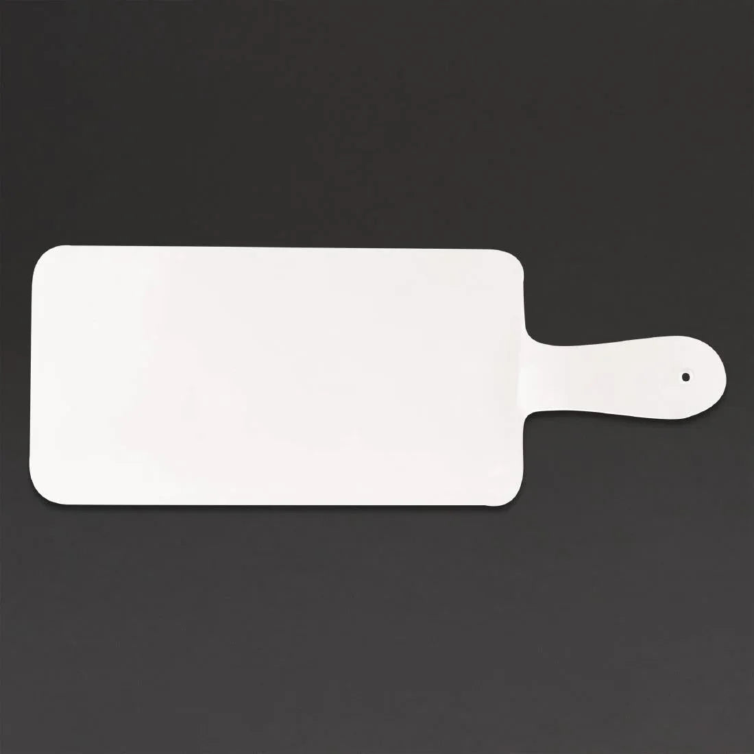 DW312 Churchill Alchemy Buffet Handled Melamine Paddle Boards White 266mm - JD Catering Equipment Solutions Ltd