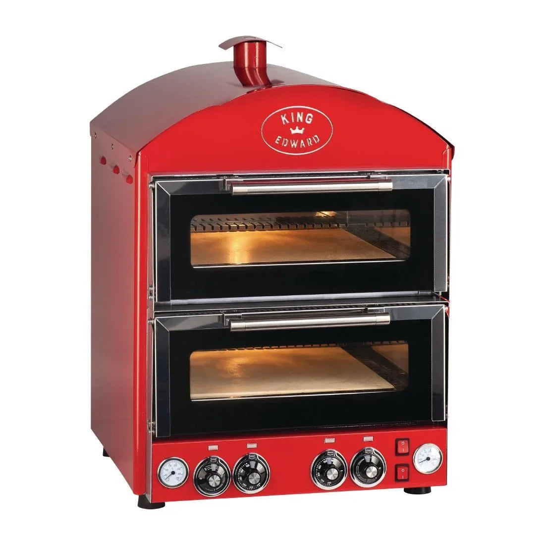 DW476 King Edward Pizza King Oven PK2/RED - JD Catering Equipment Solutions Ltd