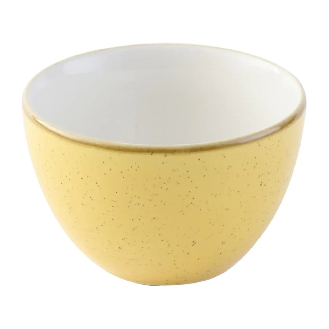 DX044 Churchill Stonecast Mustard Seed Sugar Bowls (Pack of 12) - JD Catering Equipment Solutions Ltd