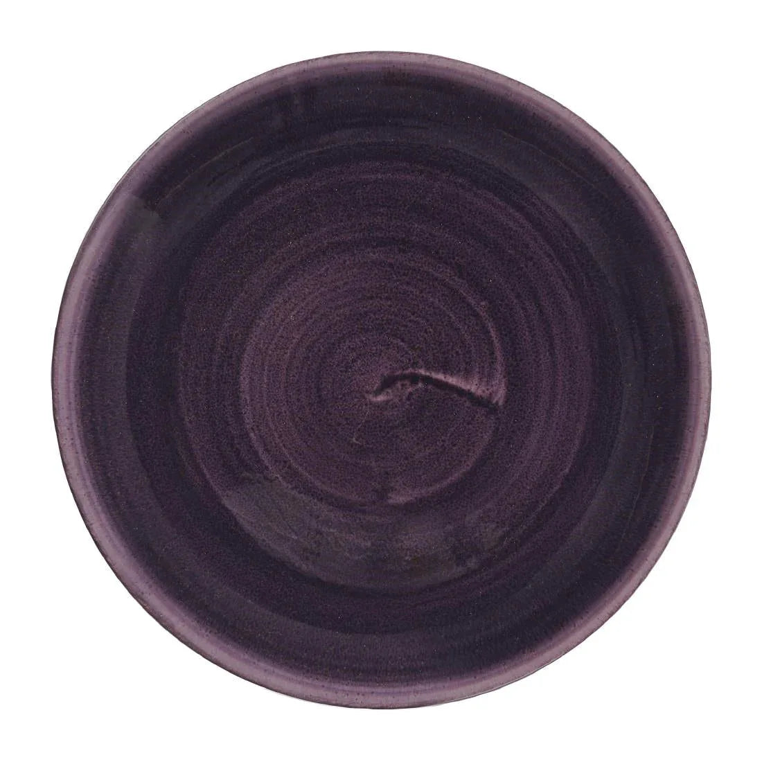 DX060 Churchill Stonecast Patina Deep Purple Coupe Plates (Pack of 12) - JD Catering Equipment Solutions Ltd