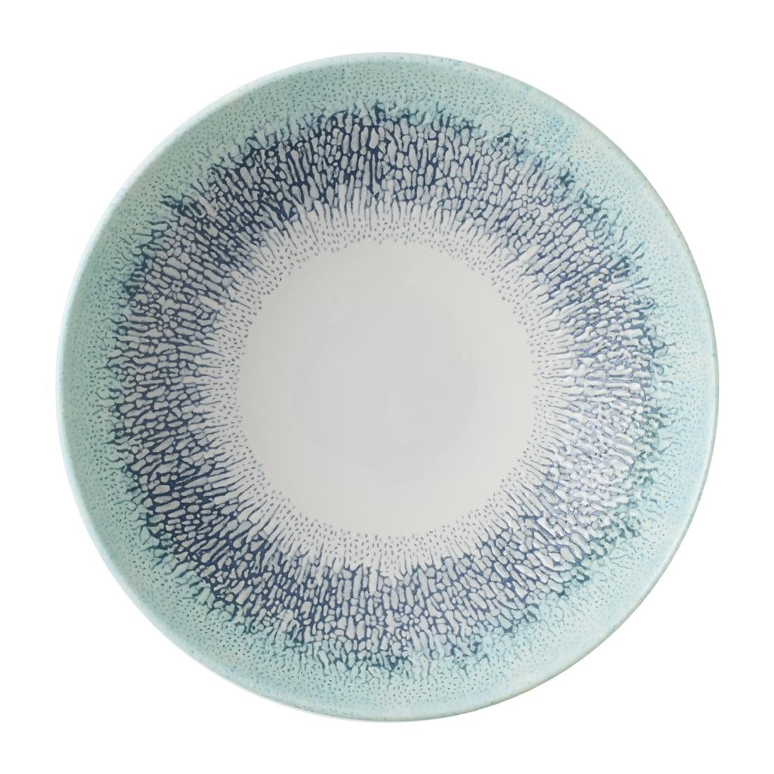 DX077 Churchill Studio Prints Fusion Blue Coupe Bowls (Pack of 12) JD Catering Equipment Solutions Ltd