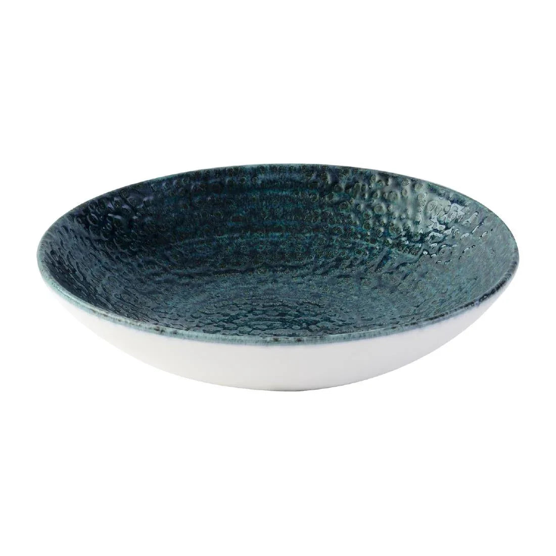 DX088 Churchill Homespun Chroma Blue Coupe Bowls 229mm (Pack of 12) - JD Catering Equipment Solutions Ltd