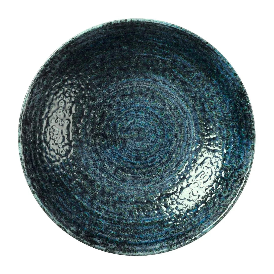 DX088 Churchill Homespun Chroma Blue Coupe Bowls 229mm (Pack of 12) - JD Catering Equipment Solutions Ltd