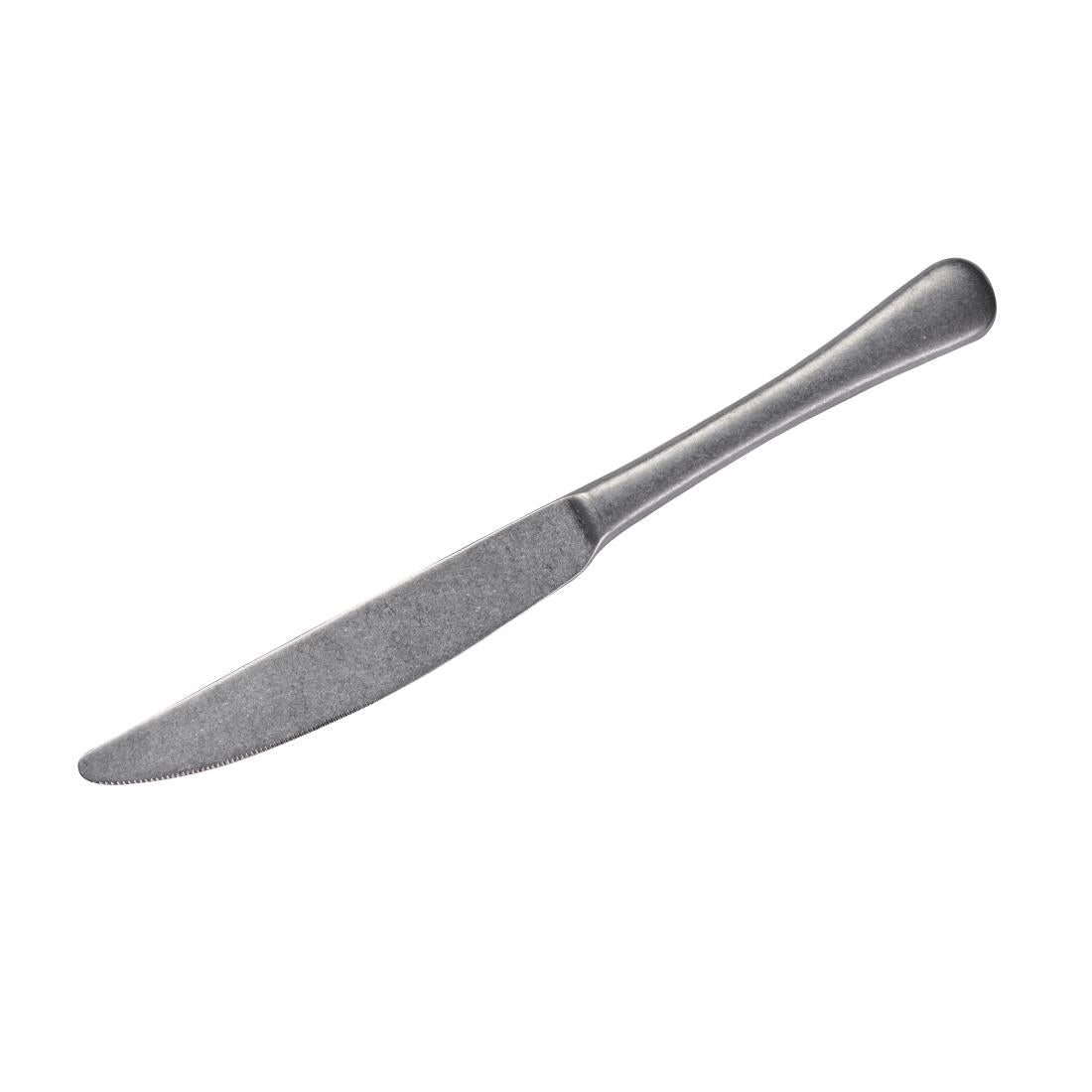 DX142 Churchill Tanner Vintage Stainless Steel Dessert Knives (Pack of 12) JD Catering Equipment Solutions Ltd
