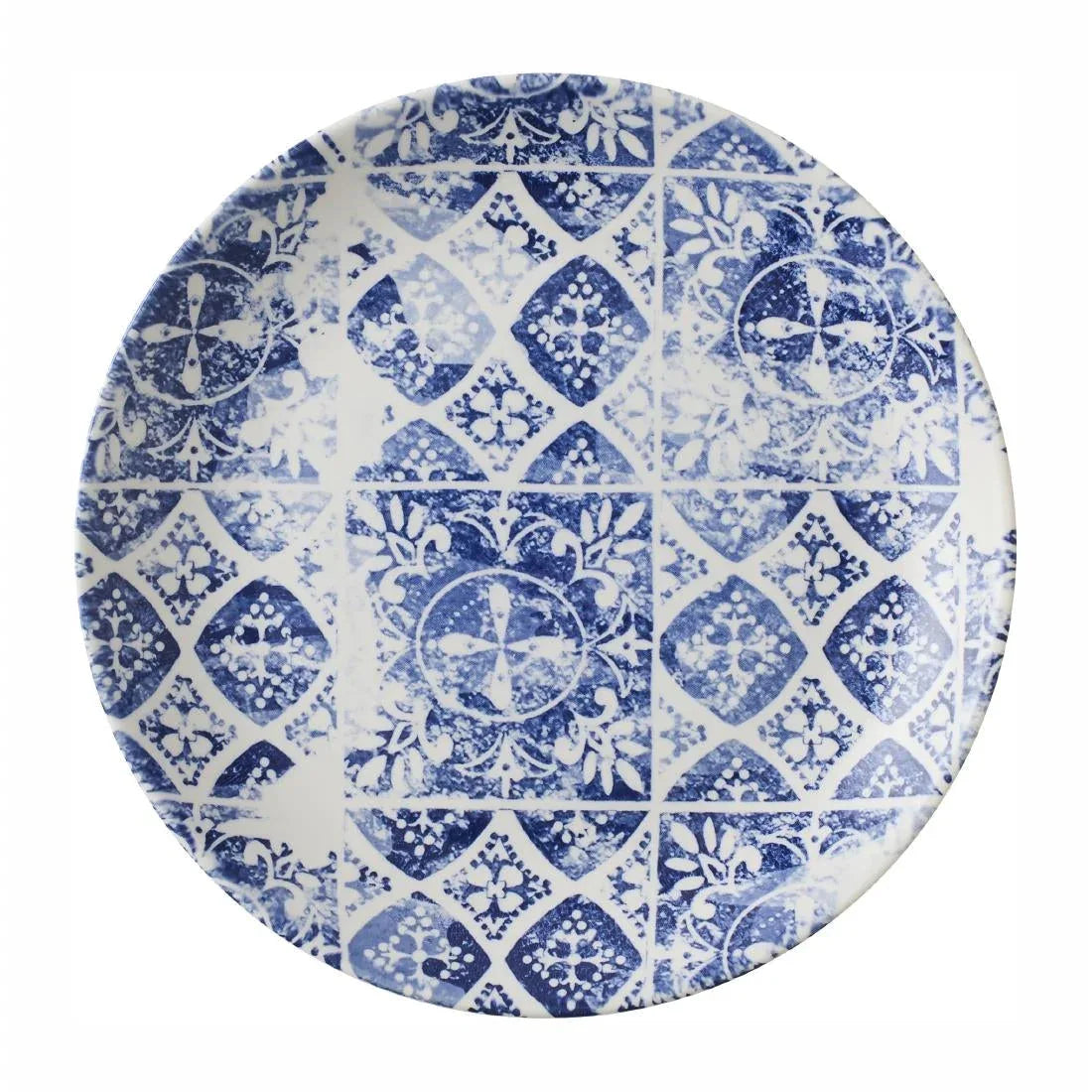 DX150 Churchill The Makers Collection Coupe Plates Porto Blue (Pack of 12) - JD Catering Equipment Solutions Ltd