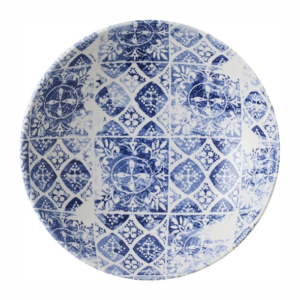 DX152 Churchill The Makers Collection Coupe Bowls Porto Blue (Pack of 12) JD Catering Equipment Solutions Ltd