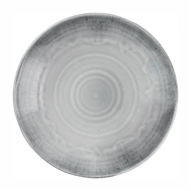 DX159 Churchill Harvest Flux Organic Coupe Bowls Grey (Pack of 12) - JD Catering Equipment Solutions Ltd