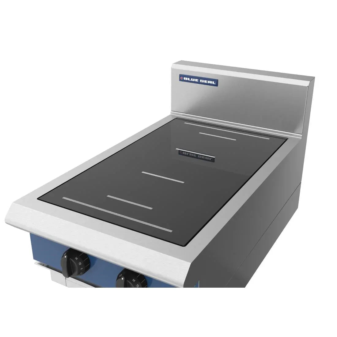 DX753 Blue Seal 2 Zone Countertop Full Area Induction Hob 10kW IN512F-B - JD Catering Equipment Solutions Ltd