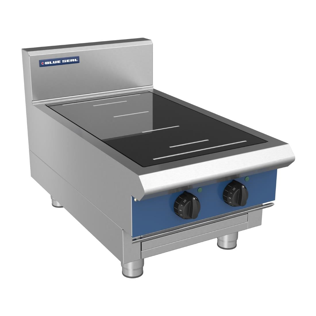 DX753 Blue Seal 2 Zone Countertop Full Area Induction Hob 10kW IN512F-B JD Catering Equipment Solutions Ltd