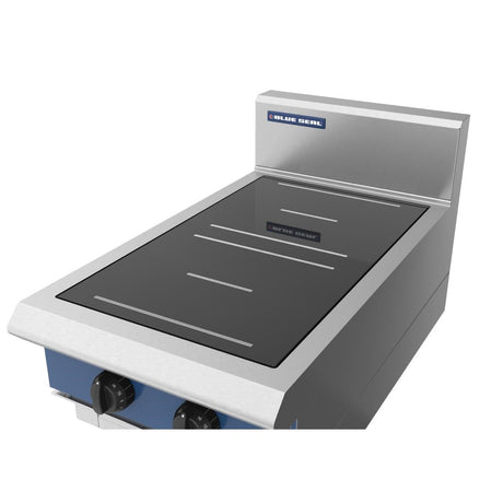 DX755 Blue Seal Dual Zone Countertop Induction Hob 7kW IN512R3-B JD Catering Equipment Solutions Ltd