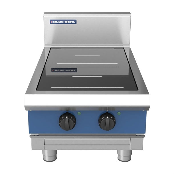 DX755 Blue Seal Dual Zone Countertop Induction Hob 7kW IN512R3-B JD Catering Equipment Solutions Ltd