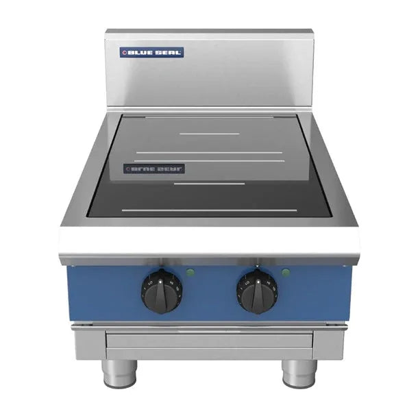 DX755 Blue Seal Dual Zone Countertop Induction Hob 7kW IN512R3-B - JD Catering Equipment Solutions Ltd