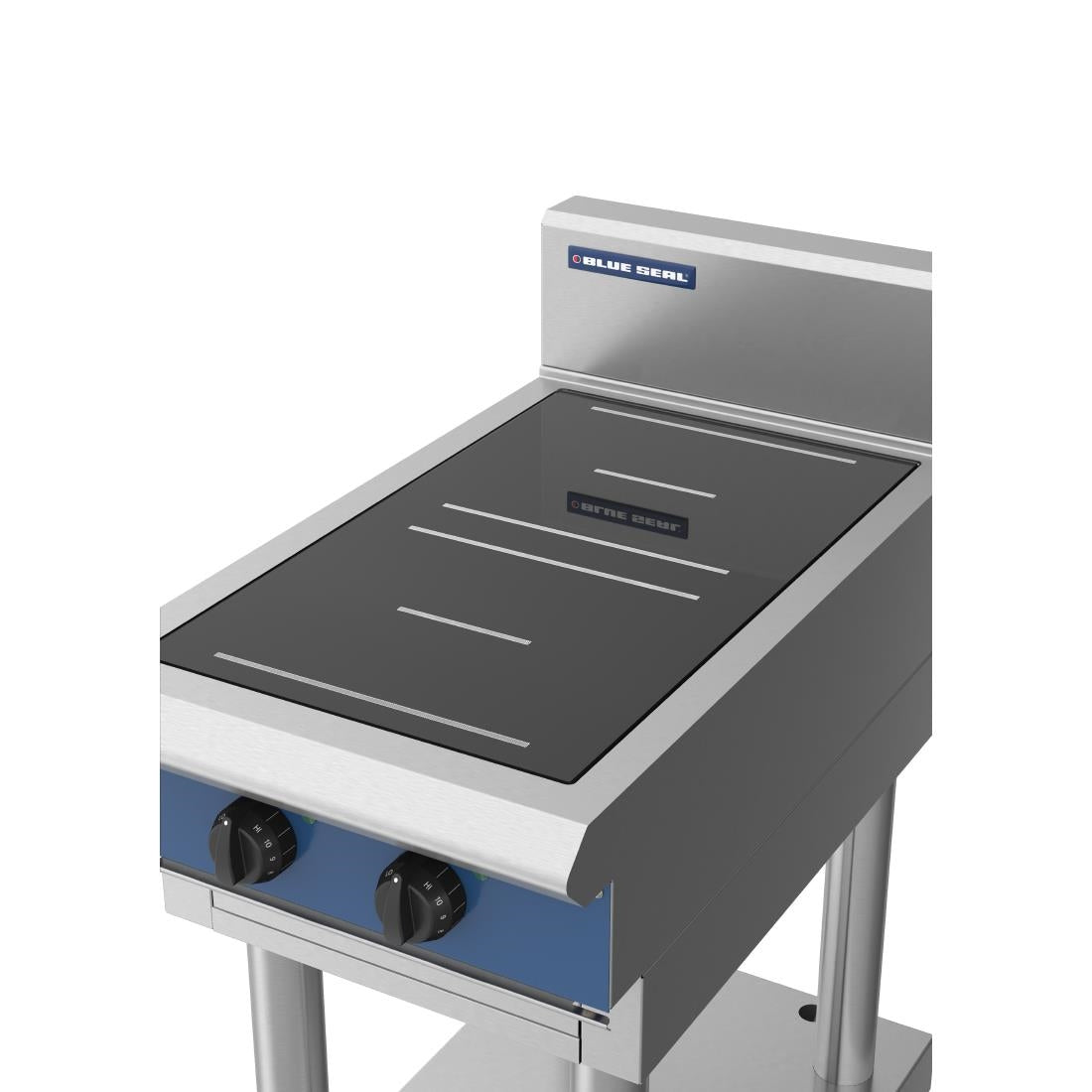 DX756 Blue Seal Dual Zone Free Standing Induction Hob 7kW IN512R3-LS JD Catering Equipment Solutions Ltd