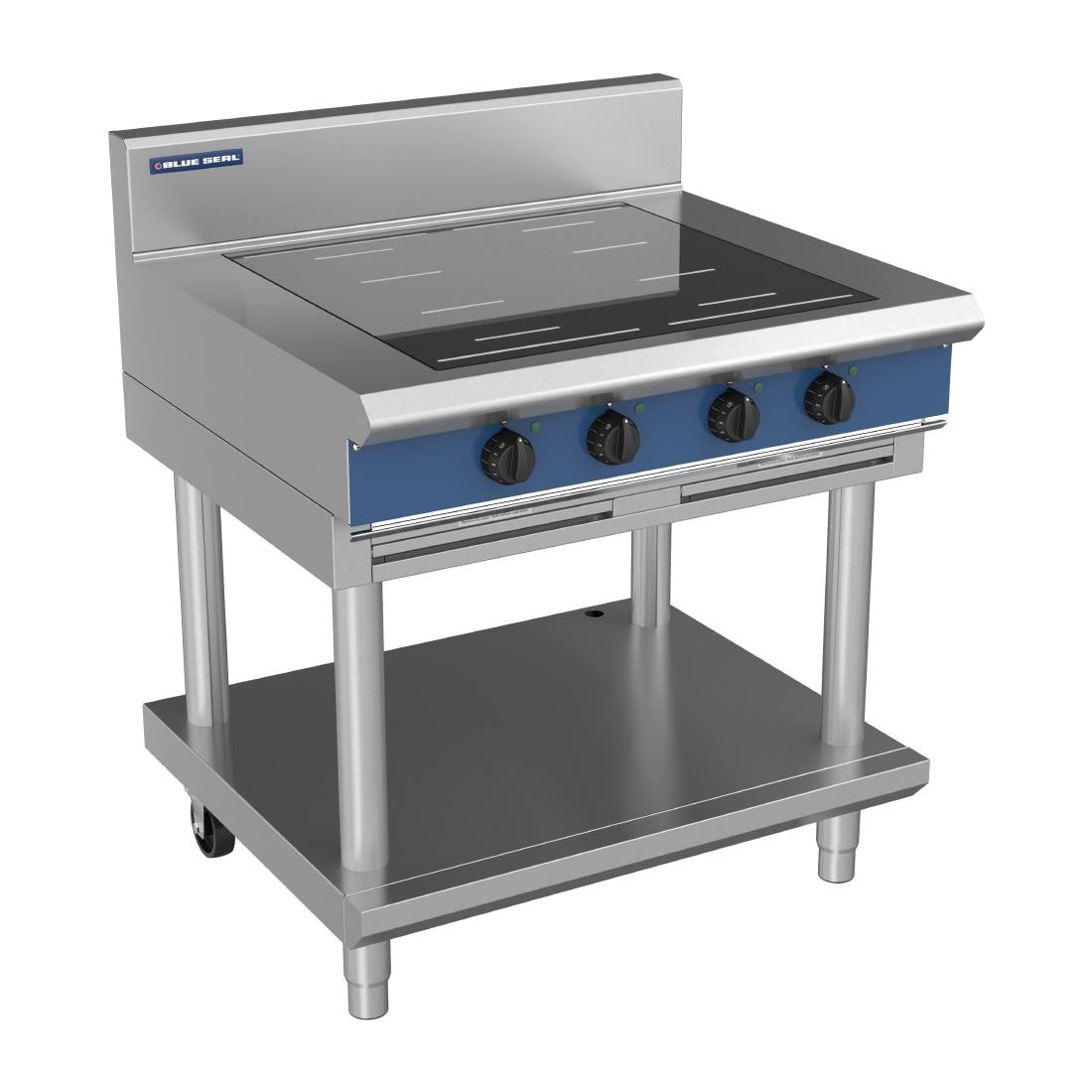 DX760 Blue Seal Evolution Series IN514F-LS - 900mm Induction Cooktops - Leg Stand - 20kW JD Catering Equipment Solutions Ltd