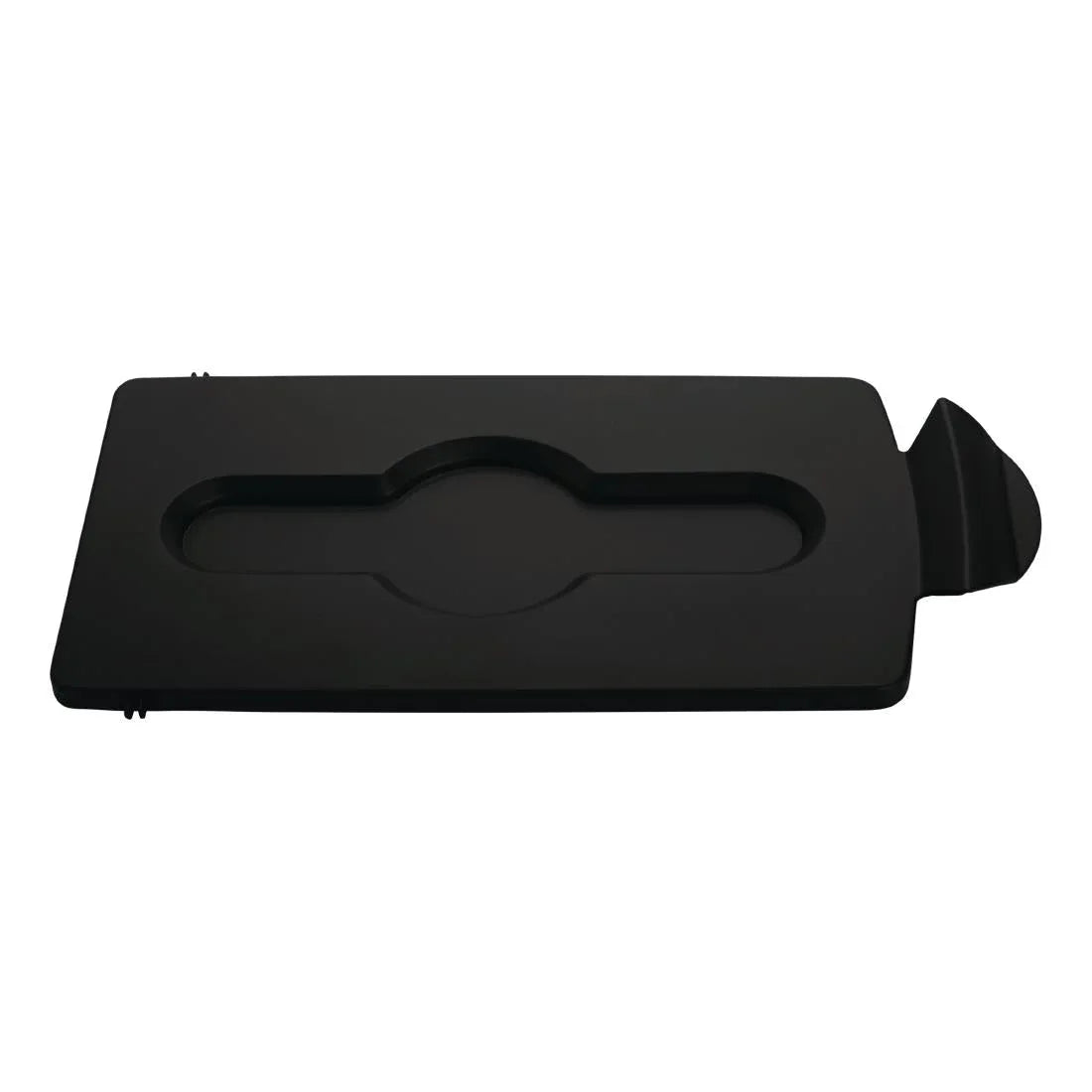 DY066 Rubbermaid SJRS Stream Topper Closed Lid Black - JD Catering Equipment Solutions Ltd