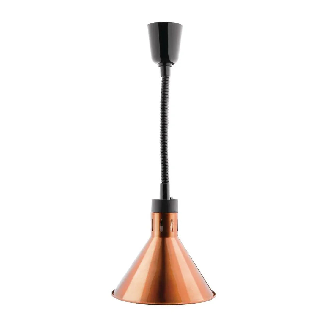 DY463 Buffalo Conical Retractable Heat Shade Copper Finish - JD Catering Equipment Solutions Ltd