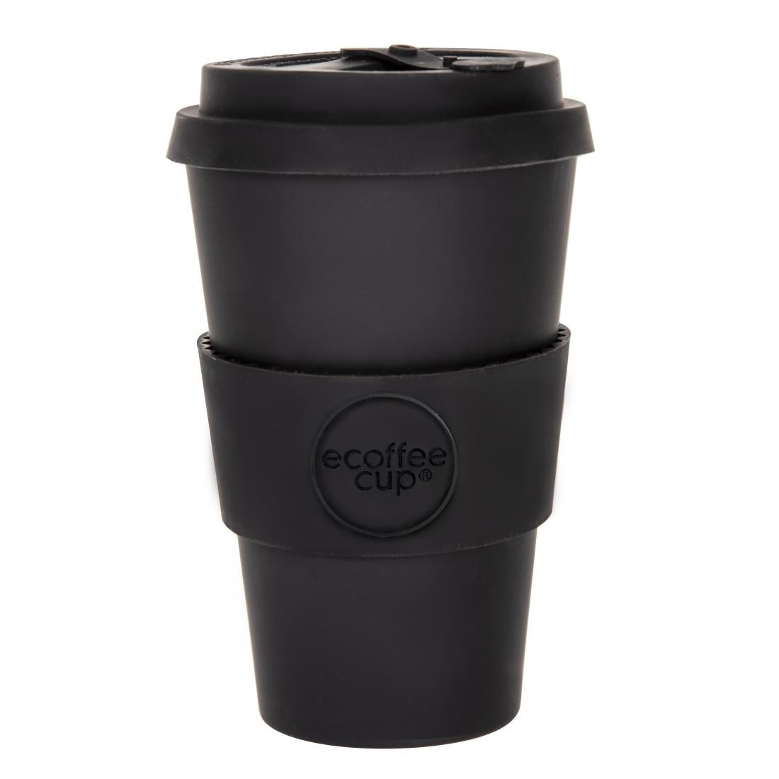 DY493 ecoffee Cup Reusable Coffee Cup Kerr & Napier Black 14oz JD Catering Equipment Solutions Ltd
