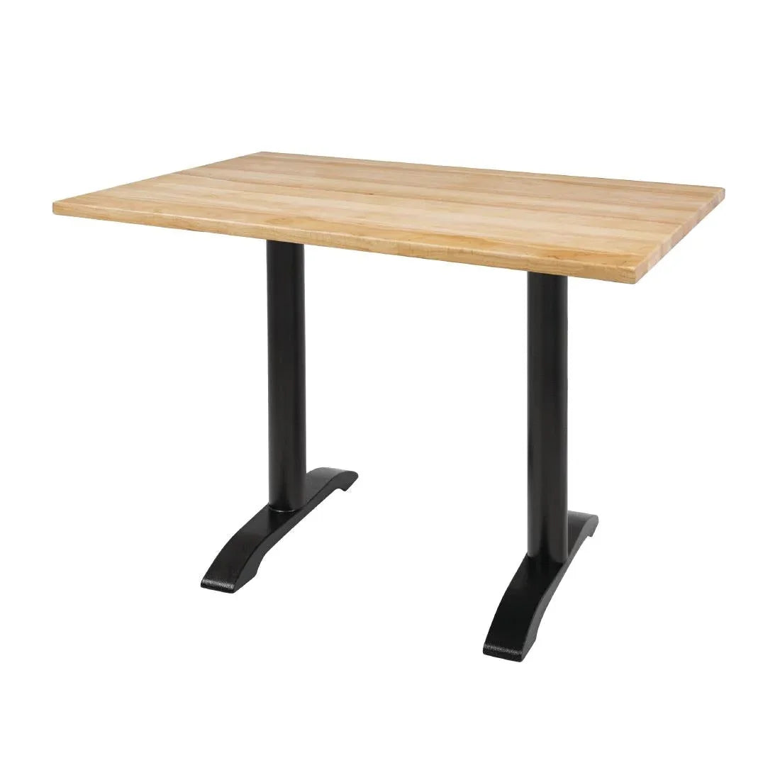 DY727 Bolero Pre-drilled Rectangular Tabletop Natural 1100 x 700mm - JD Catering Equipment Solutions Ltd