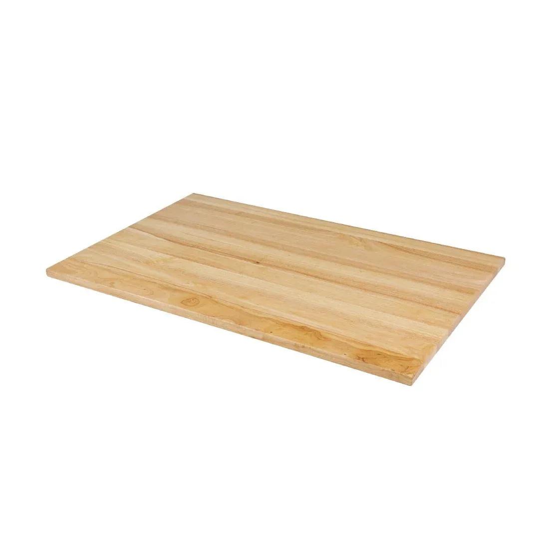 DY727 Bolero Pre-drilled Rectangular Tabletop Natural 1100 x 700mm - JD Catering Equipment Solutions Ltd