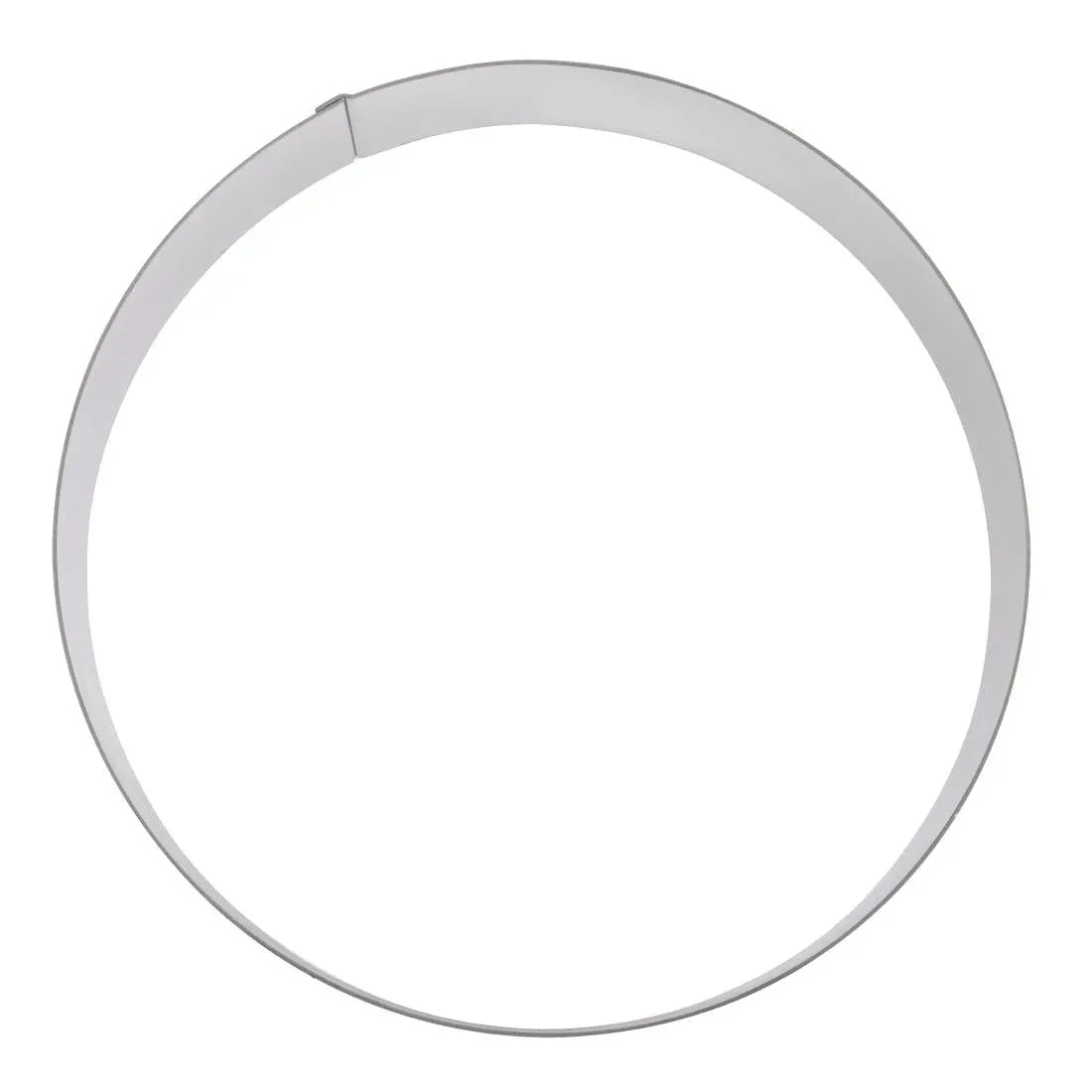 GM376 De Buyer Stainless Steel Mousse Ring 200 x 45mm - JD Catering Equipment Solutions Ltd