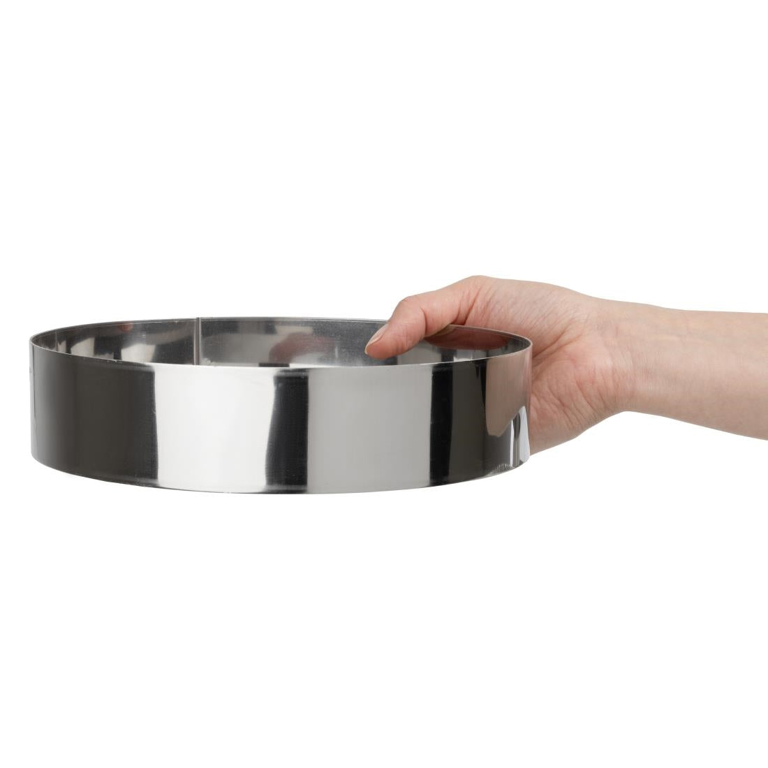 De Buyer Stainless Steel Mousse Ring 240 x 60mm JD Catering Equipment Solutions Ltd