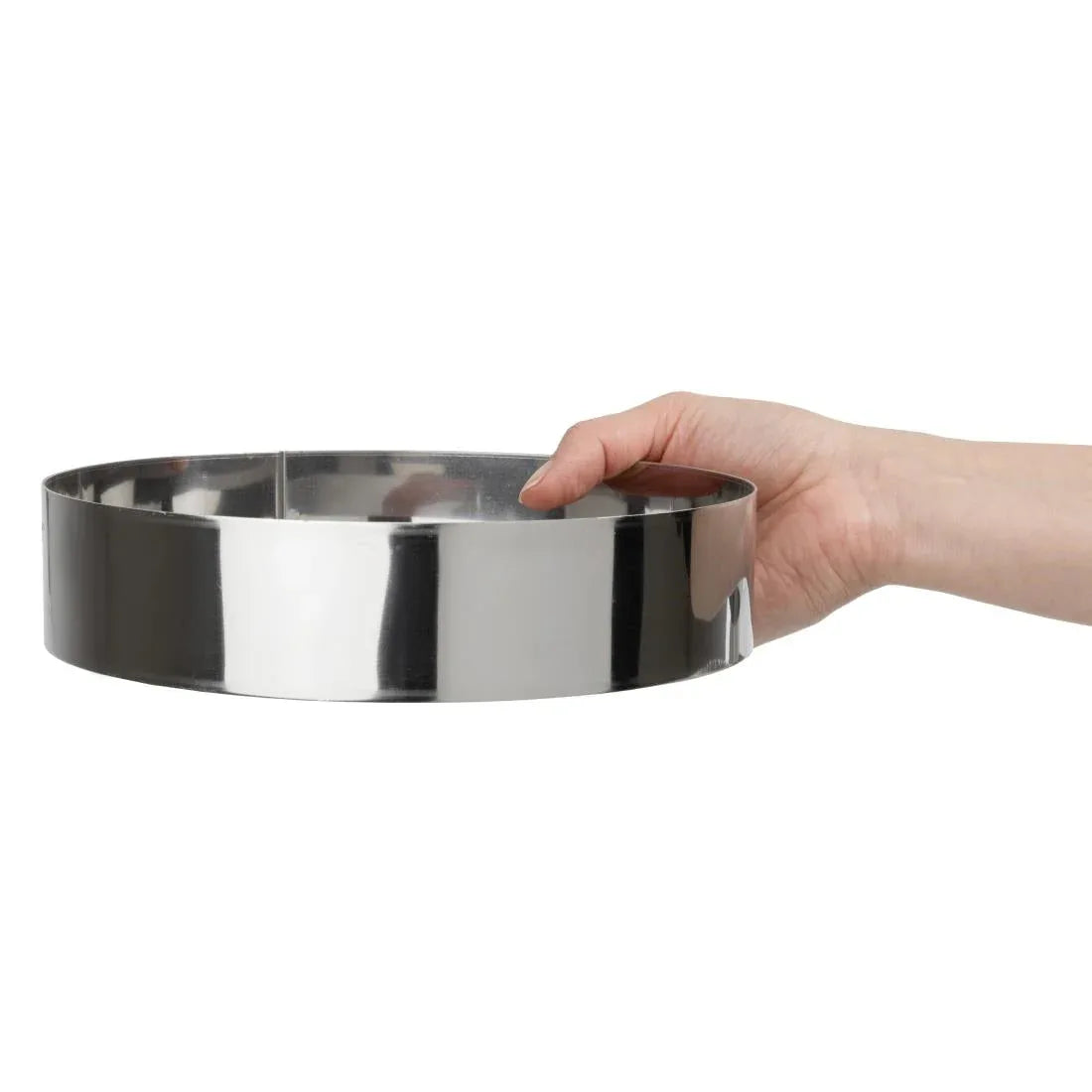 GM374 De Buyer Stainless Steel Mousse Ring 240 x 60mm - JD Catering Equipment Solutions Ltd