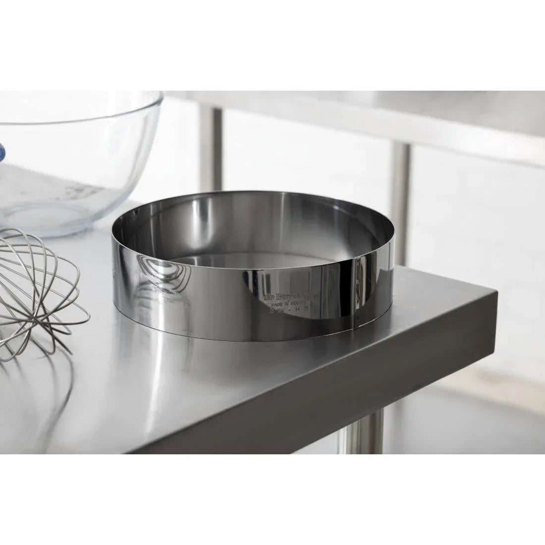 GM374 De Buyer Stainless Steel Mousse Ring 240 x 60mm - JD Catering Equipment Solutions Ltd