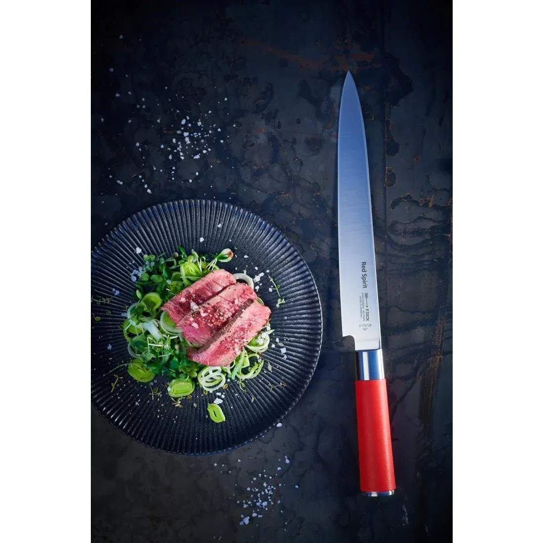 CN398 Dick Red Spirit Yanagiba Carving and Sushi Knife 24cm - JD Catering Equipment Solutions Ltd