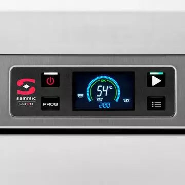 Sammic Ultra Range Glasswasher 400mm Basket - UX-40BD DD with water Softener