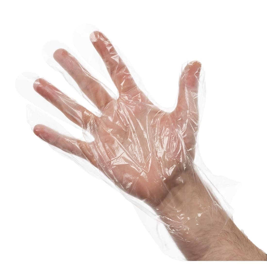 Disposable Gloves Clear (Pack of 100) JD Catering Equipment Solutions Ltd